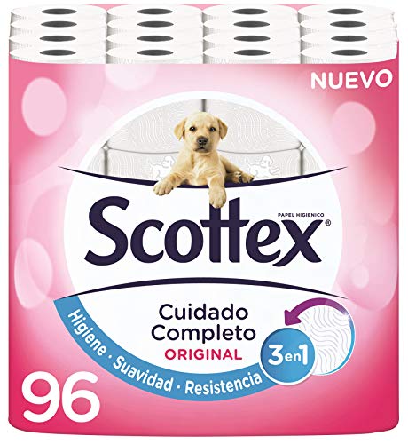 Scottex Toiletpapier, 96 Rollen, Wit