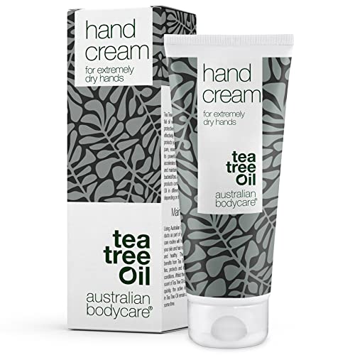 Australian Bodycare Hand Cream voor zeer droge handen | Handcrème voor mannen & vrouwen met handkloven | Vegan Handcrème met Tea Tree Olie | Handcrème voor werkhanden | 100ml