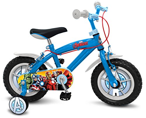Stamp - Marvel fietsAvengers-14, AV299020NBA, blauw/grijs, 14 inch