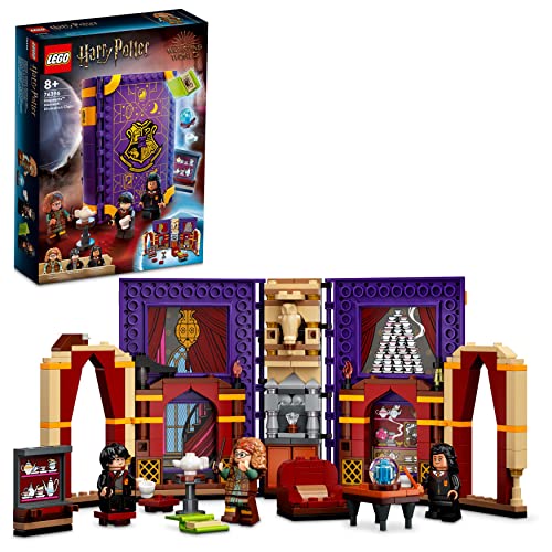LEGO 76396 Harry Potter Zweinstein Moment: Waarzeggerijles klaslokaal bouwset, Collectible Speelgoed voor Meisjes en Jongens met Professor Trelawney