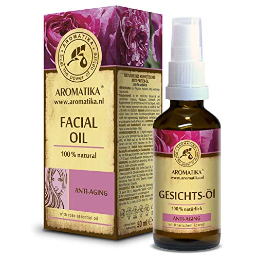 Gezichtsolie 50 ml - 100% Puur en Natuurlijk Anti-Rimpelolie - Dagcreme - Gezichtscreme - Gezichtsmasker - Beauty - Droge Huid - Anti-Aging - Verhoogt De Elasticiteit - Hydraterend en Verzacht