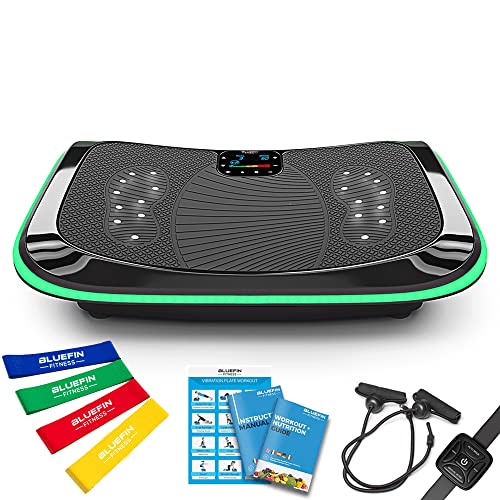 4D Driedubbele Motor Trilplaat | Krachtig | Magnetische Therapiemachine | Gebogen oppervlakte | 4.0 Bluetooth Speakers | Vibratie, Oscillatie & Microvibratie | 3 Stille Motoren