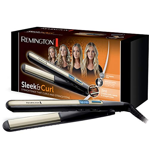 Remington S6500 Stijltang, Keramische Coating, LCD-scherm, 150-230°C, Zwart