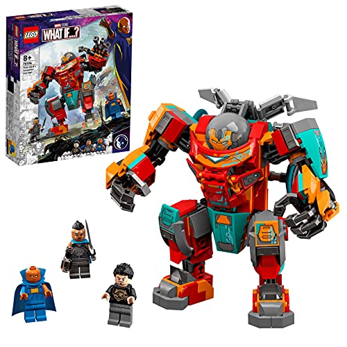 LEGO 76194 Marvel Tony Stark’s Sakaarian Iron Man Actiefiguur tot Transformer Auto Speelgoed voor Kinderen van 8