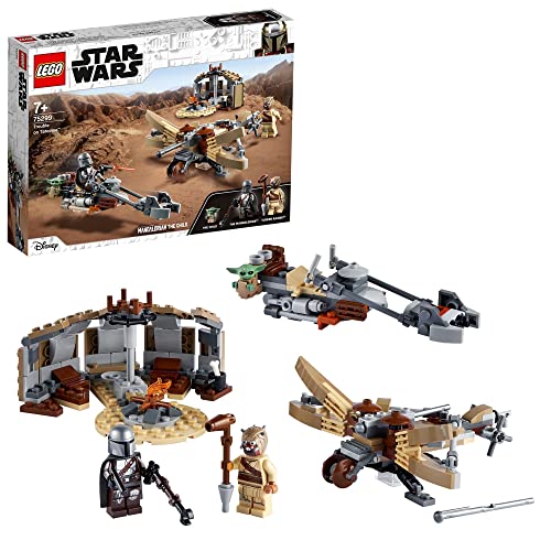 LEGO 75299 Star Wars: The Mandalorian Trouble op Tatooine Bouwset met Baby Yoda Baby Poppetje voor Kinderen van 7 Jaar en Ouder