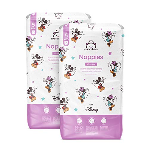 Mama Bear Disney, Ultra Dry Luiers, Maat 5 (10-16 kg)