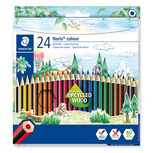 Staedtler Noris Colour Kleurpotloden, Met 24 Verschillende Kleuren
