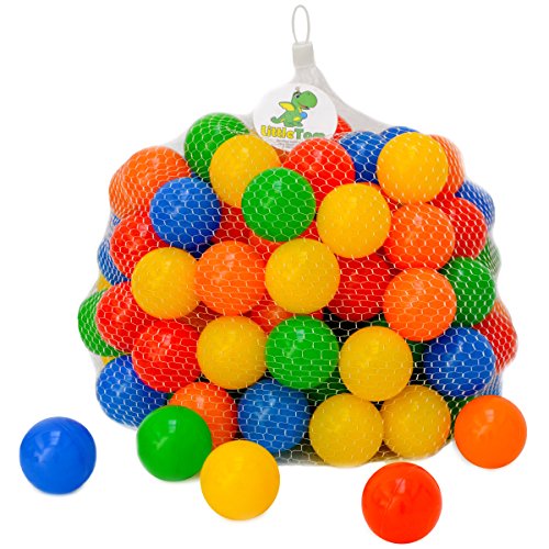 LittleTom 120 Baby ballenbak ballen - 5.5cm ballenbad speelballen voor kinderen vanaf 0 jaar
