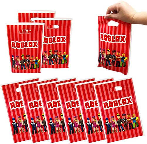 Roblox Feestgeschenkzakjes, 50 stuks, Roblox Candies Bags Party Supplies voor kinderen, schattige Roblox-party, verjaardagsfeest, favorieten RobloxGoodie zakjes voor meisjes of jongens