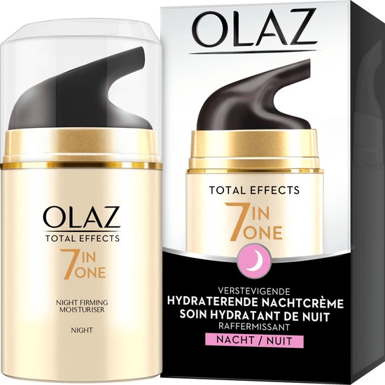 Olaz Total Effects - 7in1 Verstevigend & Hydraterend - Nachtcrème